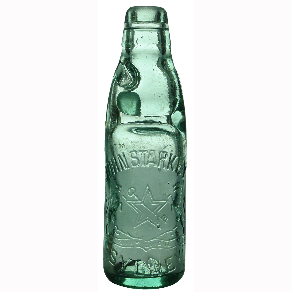 Codd. John Starkey Sydney. Star and Key. 6 oz. (New South Wales)