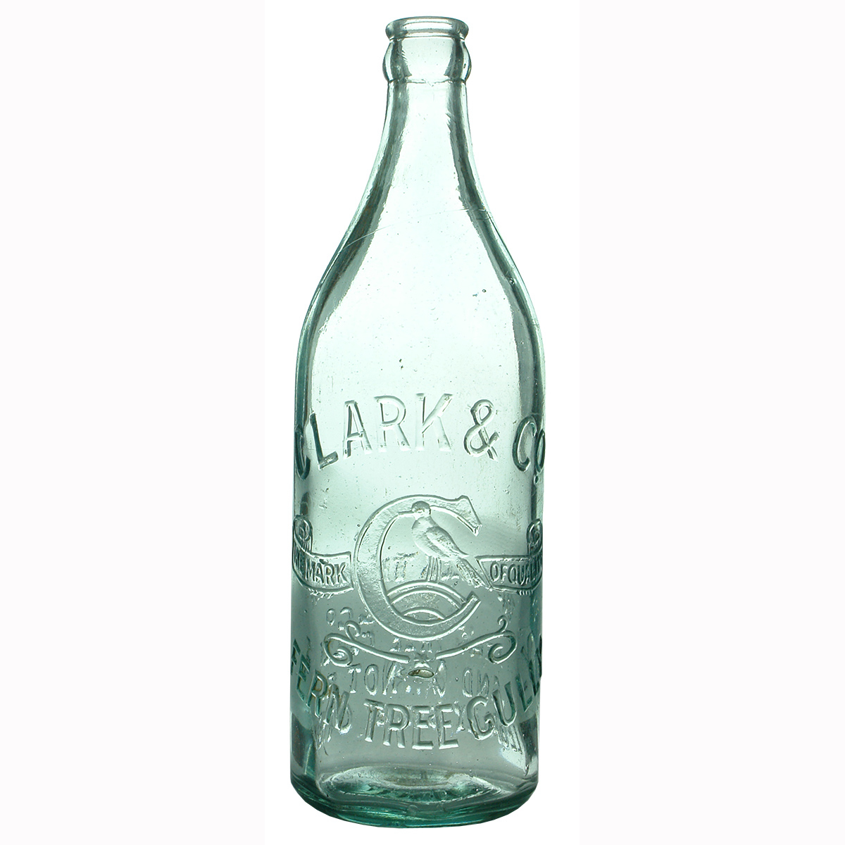 Crown Seal. Clark & Co, Ferntree Gully. Lark Pictorial. 24 oz. (Victoria)