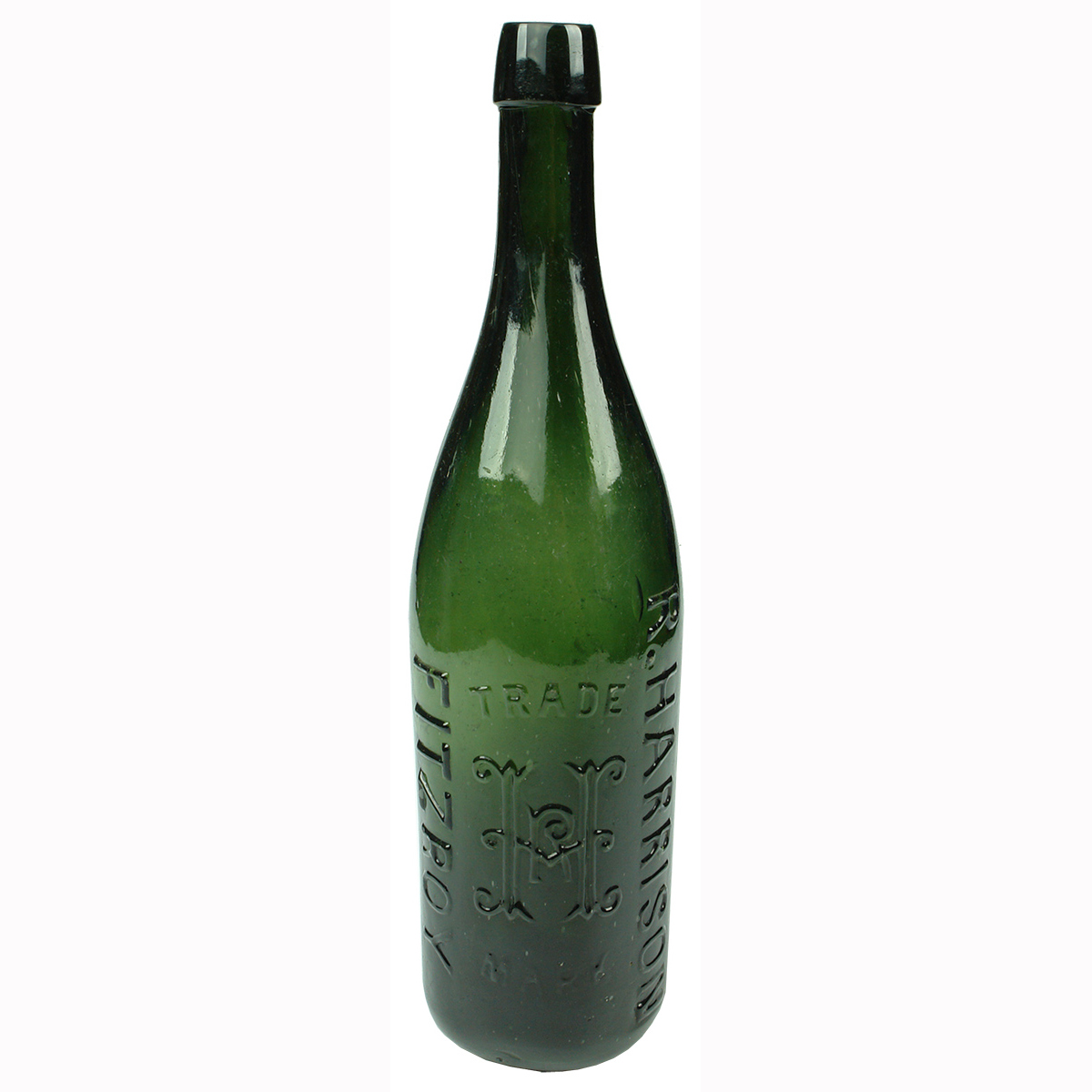 Hop Beer. R. Harrison, Fitzroy. Dark Green. (Victoria)